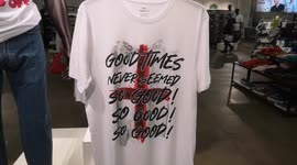 England expects: Stores sell merchandise and London tube signs show their support