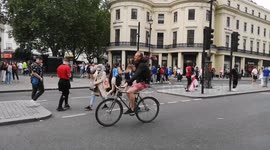Central London On The England Vs Italy Match Day At 6pm