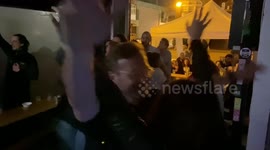 Italian brewery in London tense, then erupts, at Italy Euro 2020 penalty win