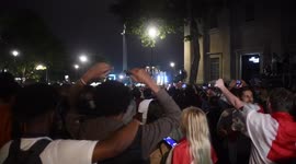 The Highs And Lows Of The England Vs Italy Match As Seen From Charing Cross Road In London