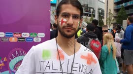 One Man Makes Some England Vs Italy Football Match Memories By Having People Tick Who Will Win In His T Shirt