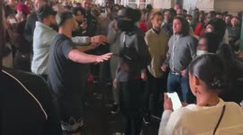Punches thrown as England and Italy fans clash in London after Euro 2020 final