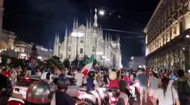 Euro 2020 – Fans Celebrate Second Championship Win Across Italy 2