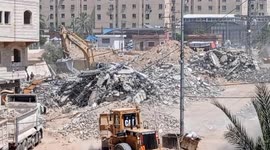 Remove the remaining rubble in Gaza
