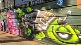 Graffiti is seen this Sunday on the walls of the Ipiranga Museum in São Paulo, Brazil