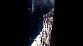 Hundreds march through Johannesburg protesting for Jacob Zuma's release