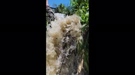 Removing beaver dams from ditches that's causing flooding and crop damage
