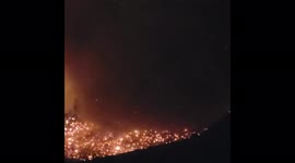 US: Beckwourth Complex Fire Rages Through Northern California