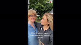 'Irish Mum is Unimpressed by her Daughter's Dirty Joke'