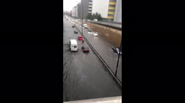 UK: Storms Cause Flash Flooding In London And Southern England 5