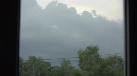 Strange sighting in the sky over Thailand, spotted while filming birds.