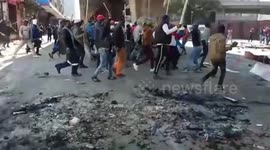 FreeZuma protest in Johannesburg, South Africa