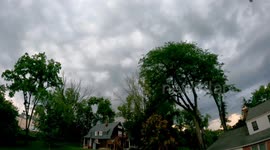 Incoming Storm (timelapse)