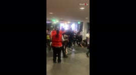 'Euro 2020 Final: Unticketed Fans Storming into Wembley Stadium *Wild Scenes*'