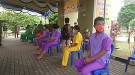 People With Mental Disorders In Palembang Are Given Vaccinations To Prevent The Spread Of The Coronavirus Virus