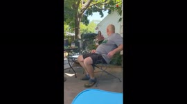 'Whaaat?!' Dad in shock after reuniting with daughter after 6 years