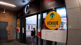 First walk-in Covid-19 vaccination points in Prague, The Czech Republic
