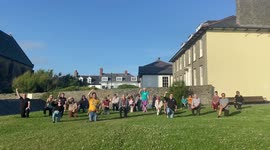 Aberystwyth community in UK stands up to racism to support English football players who were racially abused at EURO 2020