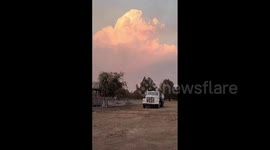 US: Pyrocumulonimbus Clouds Form Over Bootleg Fire In Oregon