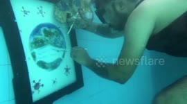 Meet the Indian artist obsessed with painting underwater