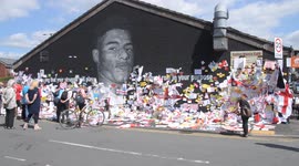 Marcus Rashford Mural, Manchester, United Kingdom, 15th July, 2021