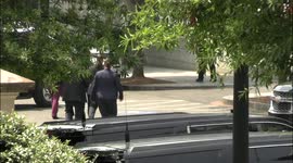 Madam Vice President of the United States Kamala Harris walks to the Eisenhower Executive Office Building in Washington, D.C. on July 15, 2021