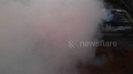 Massive looting of warehouses in Durban, South Africa