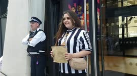 Newcastle United takeover: File footage shows fan protest outside Premier League's offices