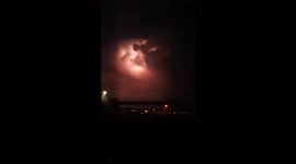 Lightning show in Gomel