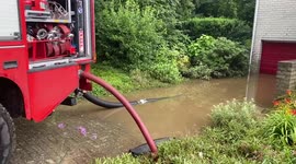 Netherlands floods: Rescue efforts continue after massive flooding in Limburg