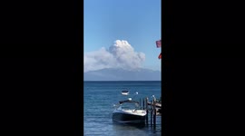 Huge cloud of smoke from Tamarack wildfire in California’s Alpine County