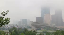 Canada: Poor Visibility Continues Over Southern Region Due To Wildfire Smoke