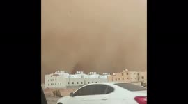 Saudi Arabia: Massive Sandstorm Hits Riyadh