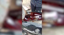Miscreant smuggles 34 bottles of liquor in bike seat in southern India