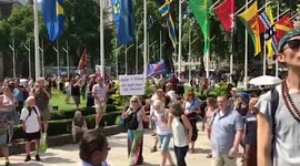 UK: Hundreds Of Anti-Lockdown Protesters Rally On “Freedom Day” In London
