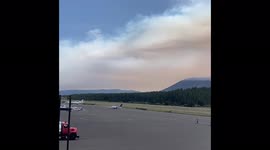 US: Smoke From Tamarack Fire Fills Skies Near Lake Tahoe In California