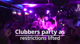 The re-opening of nightclubs