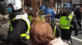 UK: Demonstrators Arrested At “Freedom Day” Anti-Lockdown Protest In London