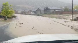 Utah hit with thunderstorm, flash flood