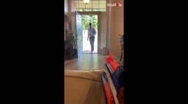 'Funny Compilation of Husband/Dad Repeatedly Pranking Family Members with a Nerf Gun'
