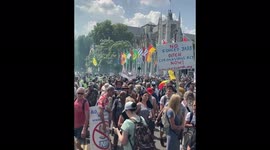 UK: Hundreds Of Anti-Lockdown Protesters Rally On “Freedom Day” In London 4