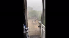 UK: Amber Weather Alert Issued As Intense Hailstorm Strikes Essex