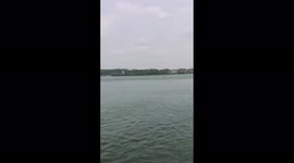 Canada: Hazy Sky Due To Wildfire Smoke Over Quebec Region