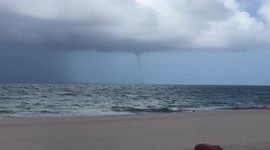 Waterspout spotted near Fort Lauderdale, Florida