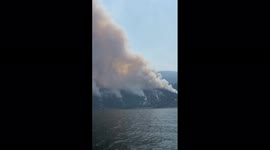Canada: Wildfire Erupts Near Sicamous, B.C.,  About 1,000 People Evacuated