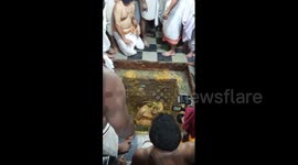 Holy Cremation of a leading Hindu Saint in Goa