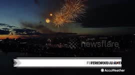 How weather conditions can affect firework shows