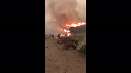 Tamarack Fire burns through 40,000 acres and continues to spread