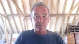 Nick Broomfield is interviewed for his latest documentary