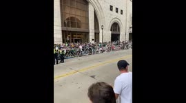 US: Thousands Of Milwaukee Bucks Fans Celebrates NBA Championship With Parade
